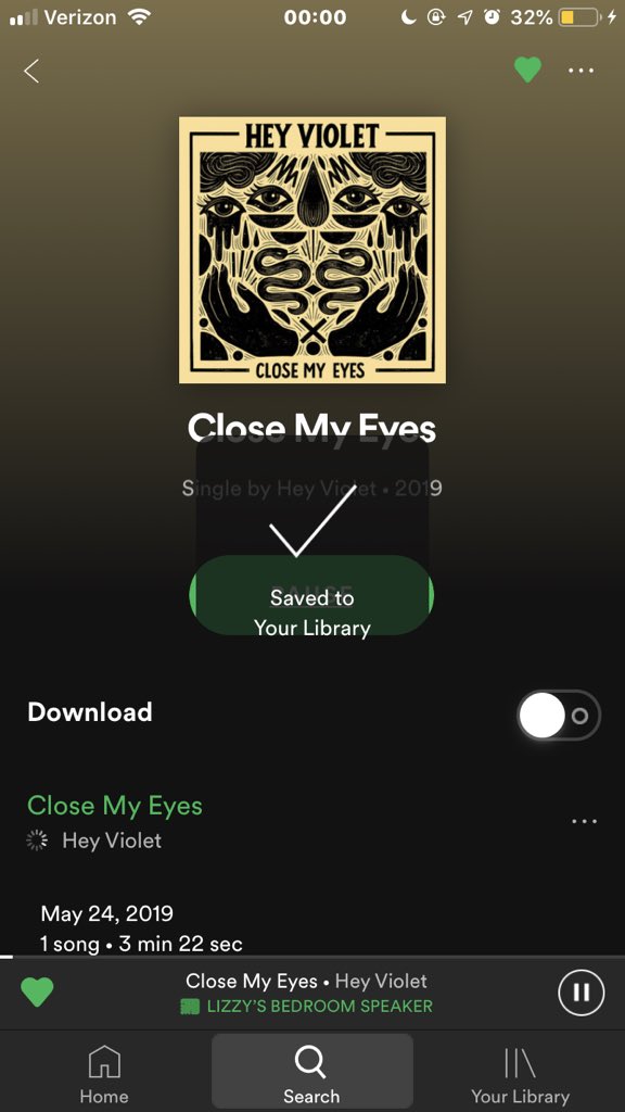 Hey Violet در توییتر Close My Eyes Is Out Now Omgomgomg Https T Co F13yupznbq