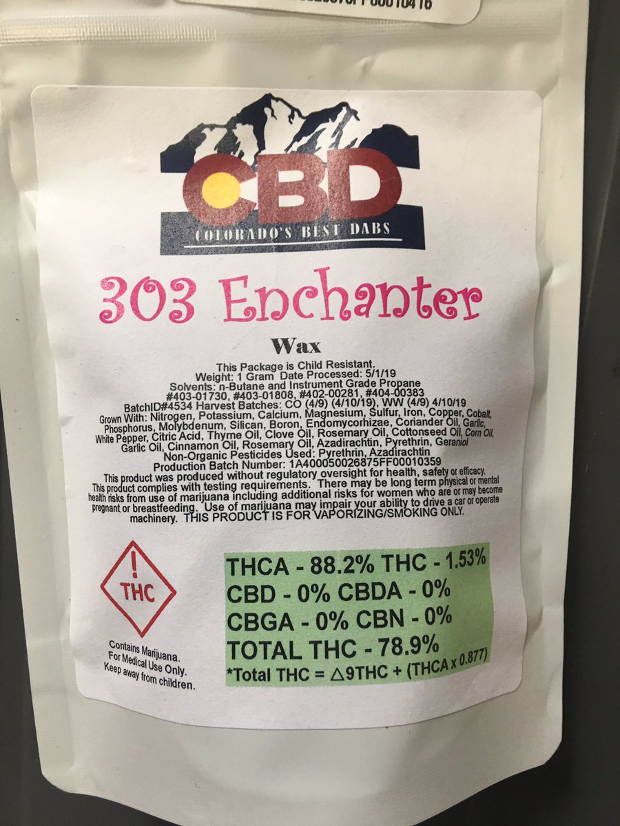 GanjaGoddess303's tweet photo. 303 Enchanter wax very NICE!  #GanjaGoddess #ganjawax #wax #CannabisCommunity #420babe #420goddess #Denver #dank #denverdank #StonerFam #Cannabis #gethigh #weedsociety #weedporn https://t.co/Tv1yY3FYiQ