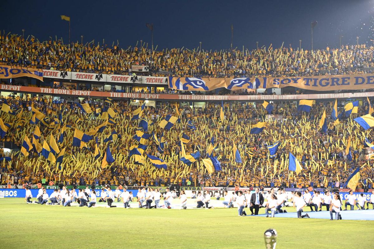 TigresOficial's tweet photo. 📸 ¿Alguna duda de cuál es el estadio más pasional de México? 😍🔝 https://t.co/h5cenlBI6v