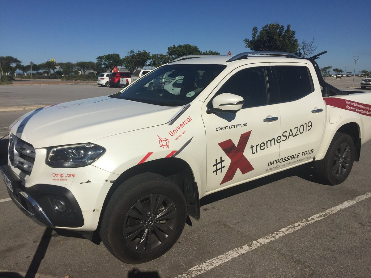 PedalRaymond's tweet photo. I must say ... I’m rather tired. 24 hours done ... #xtremeSA2019 #im_possible #keepclimbing #laureus #sportforgood #voconnect #compcare #xclass #mercedesbenzSA #ridelife #ridegiant #gianttcr #mavic #maviccycling #powerbar #strongerthanyouthink #powerbarsa #spotgen3 #spotsaves https://t.co/GWNdUcs6lm