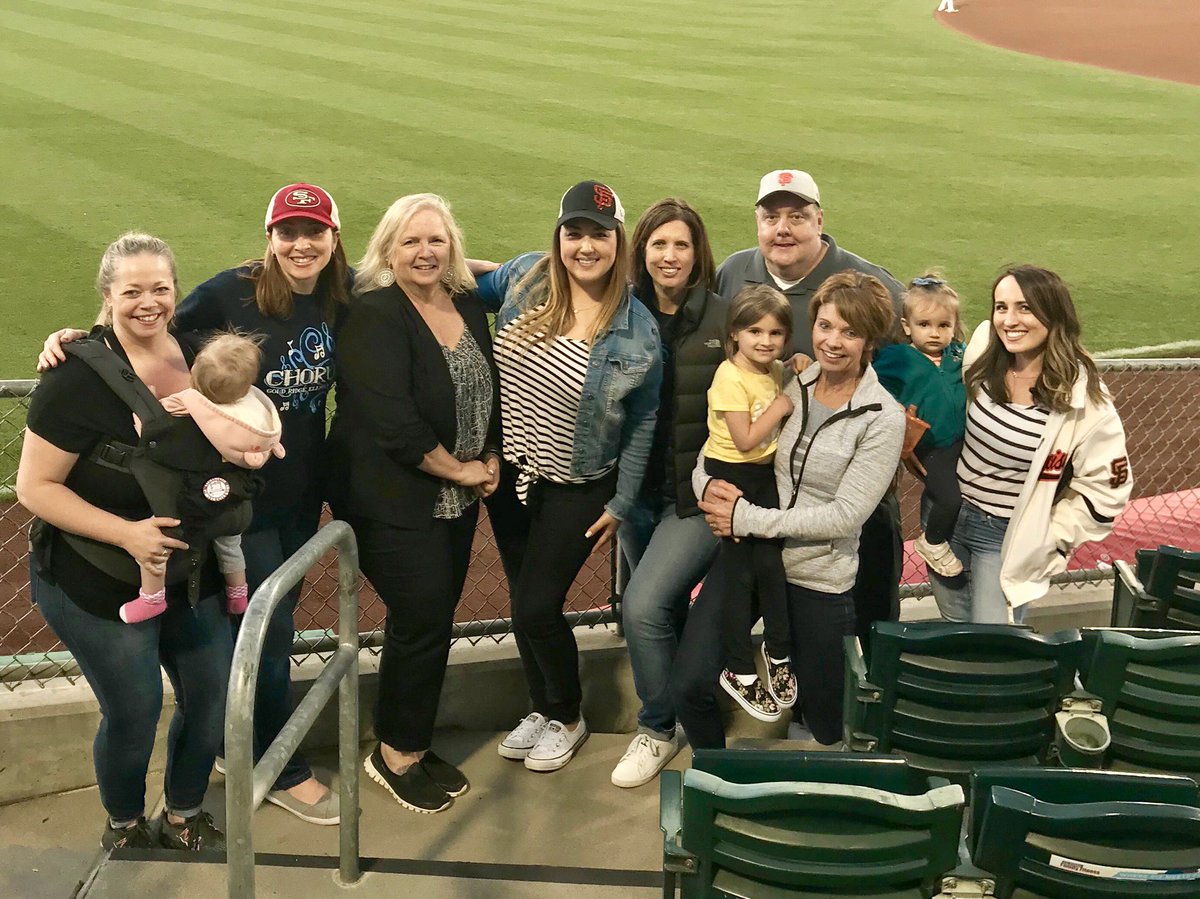 kailakepler's tweet photo. A few of the amazing teachers, staff and future Gold Ridge Eagles at the @RiverCats game, to cheer on our current Eagles as they sang the National Anthem. #GoldRidgeStrong #TeamFCUSD https://t.co/kn5lDAIL2q