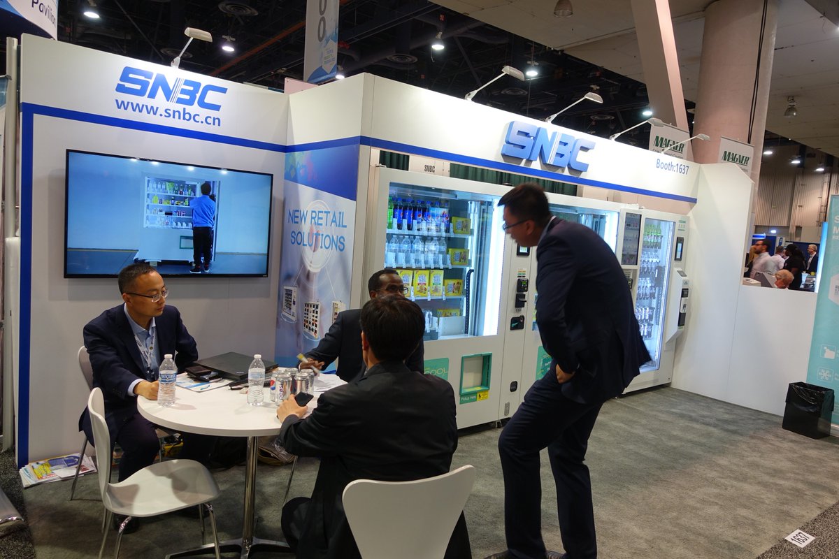 chinavending's tweet photo. The Chinese Vending &amp; OCS Exhibitors Breaks Historical Records at the NAMA Show 2019!!!  #TheNAMAShow #ChinaVendingShow For details, click at: https://t.co/w3QUftcTGA https://t.co/AtqfhDJySt