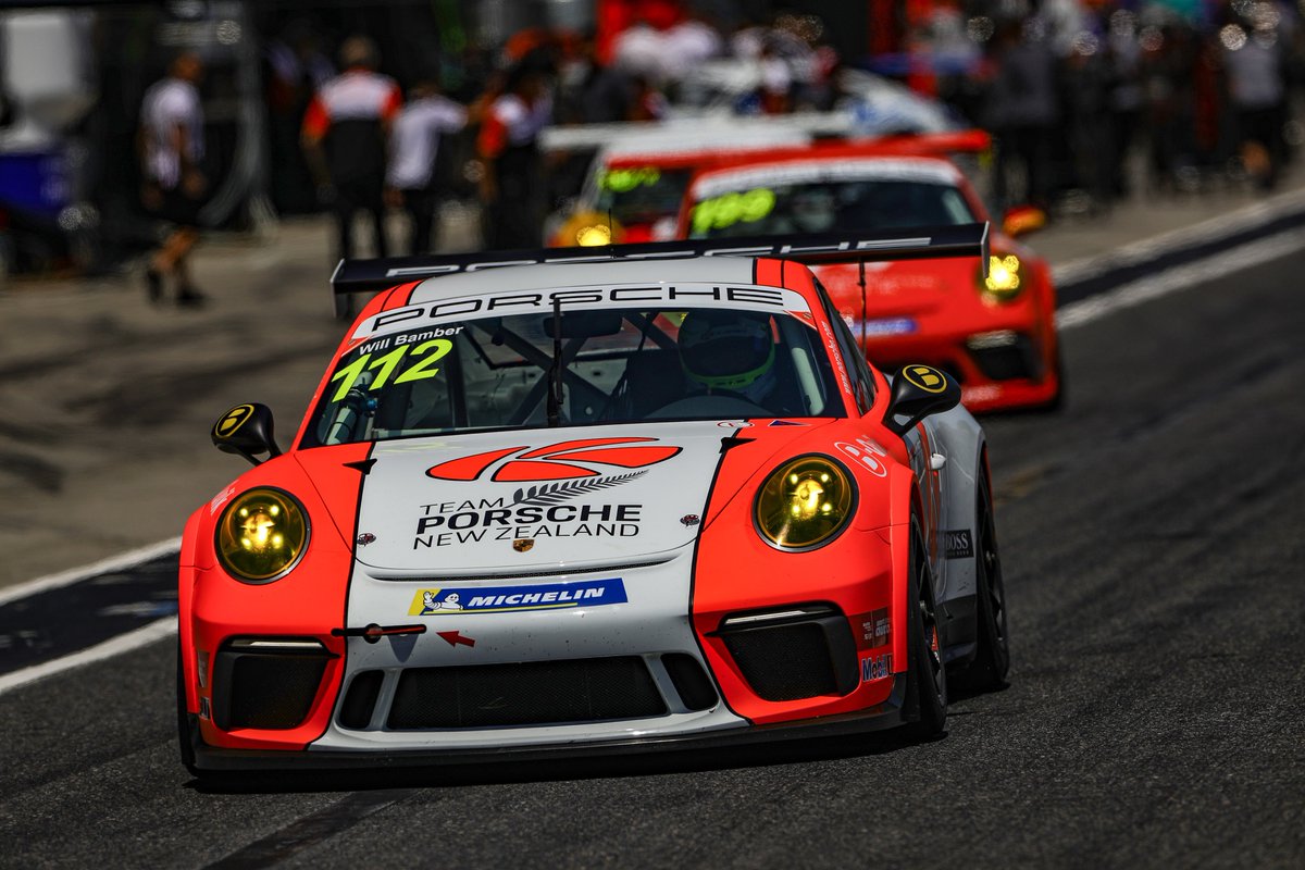 carreracupasia's tweet photo. Our first-ever official practice at the @suzuka_circuit saw incredible speed and skill from across our Pro and Pro-Am drivers. @will_bamber of #TeamGiltrapGroup and @Yuey_Tan of #NovuRacing set the fastest laps in their class. #CarreraCupAsia https://t.co/hp145iRKYy