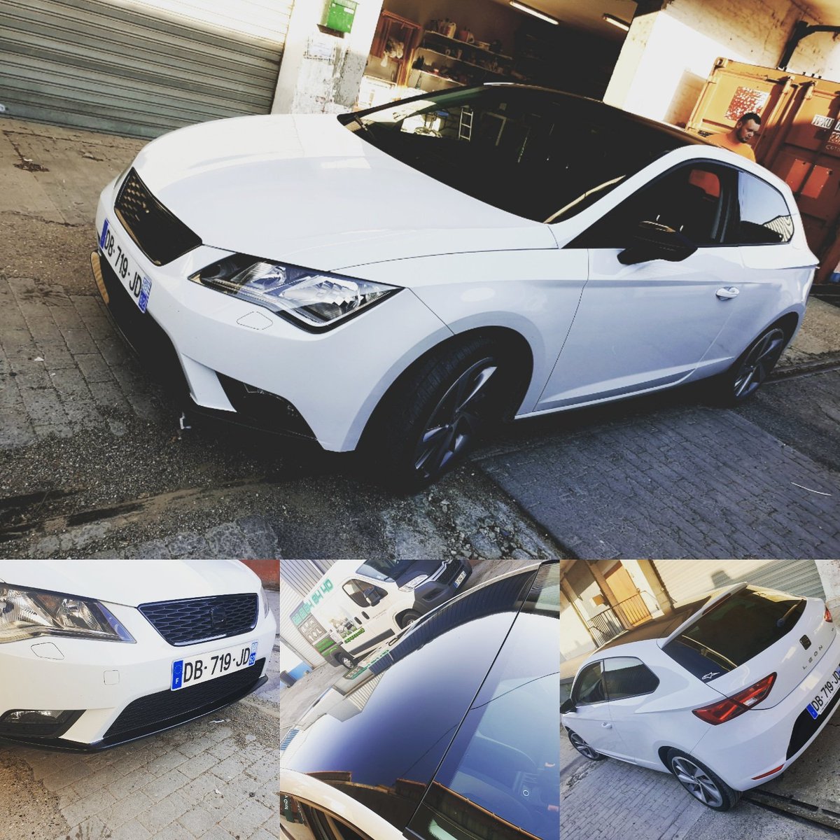 BlImpression's tweet photo. Réalisation covering dans notre atelier .
#seat #leon #voiture #covering #impression 
@SEATFrance 
@BlImpression https://t.co/6TxELrewV3