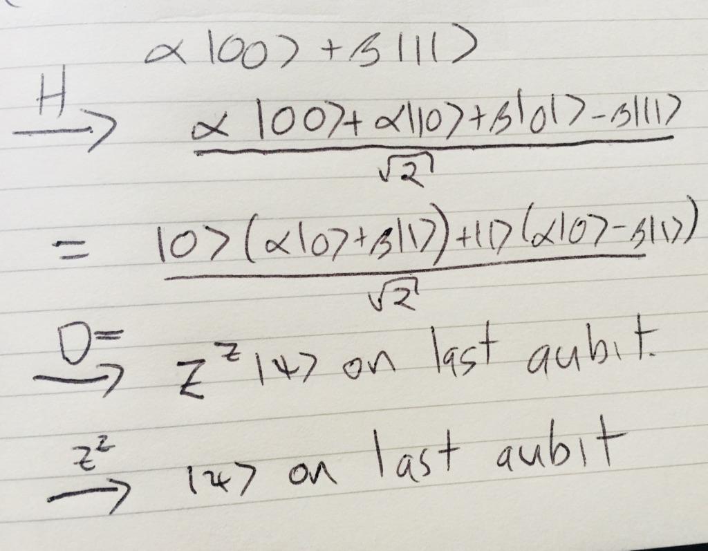 I don't know of any way of computing the output here, except to do the algebra: