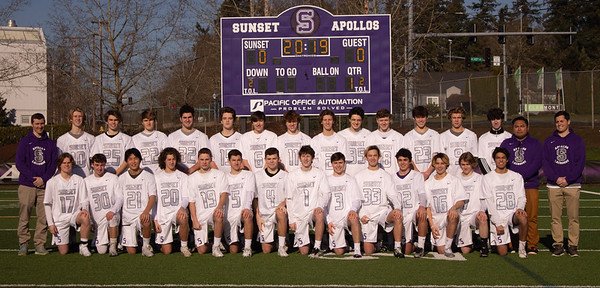 2019 BOYS LACROSSE STATE PLAYOFFS 
Quarter Finals

The boys continue their State Playoff run against a tough Grant squad tomorrow night. 
So pack the stands and cheer on your APOLLOS!

Friday May 24th - 8pm 
Sunset Stadium.

Adults - $8
Students - $5
Kids under 5 - free
cash only