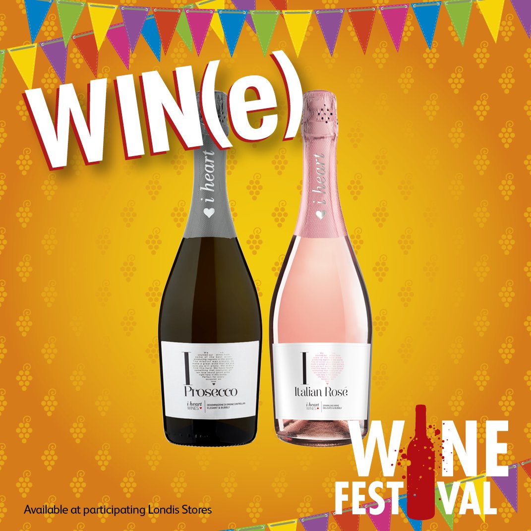 What's better than a glass of bubbly on a #Friyay? Especially when #BankHolidayWeekend is nearly here!🍾

For your chance to #WIN two I Heart Wines... RT &amp; tell us how you're spending your Bank Holiday Weekend?😎

18+/UK Only.Full T&amp;C's: bit.ly/SocialTCs. Closes:31/05