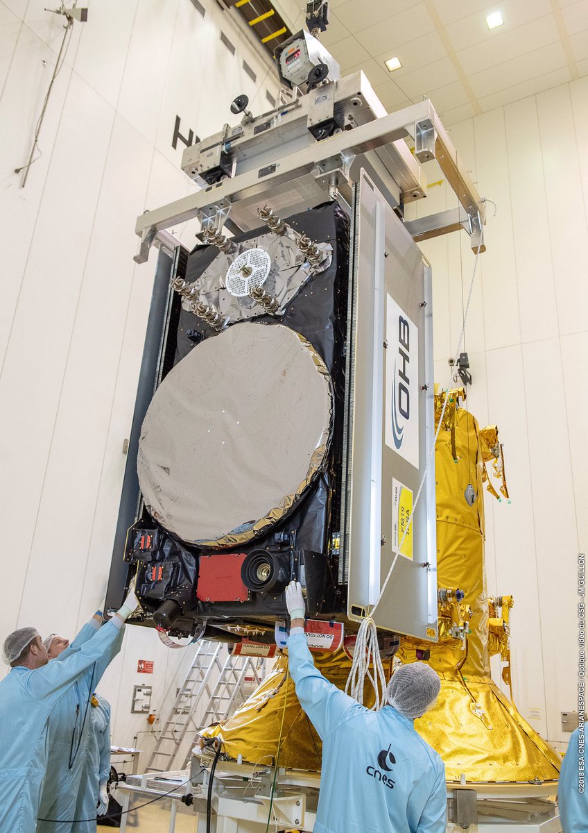 Les photos de Galiléo, constellation de 26 satellites européens capables de vous géolocaliser avec une précision extrême. Plus de 700M d’utilisateurs dans le monde. L’Union Européenne est la deuxième puissance spatiale dans le monde derrière les Etats-Unis #europe1 <a href="/nikosaliagas/">Nikos Aliagas</a>