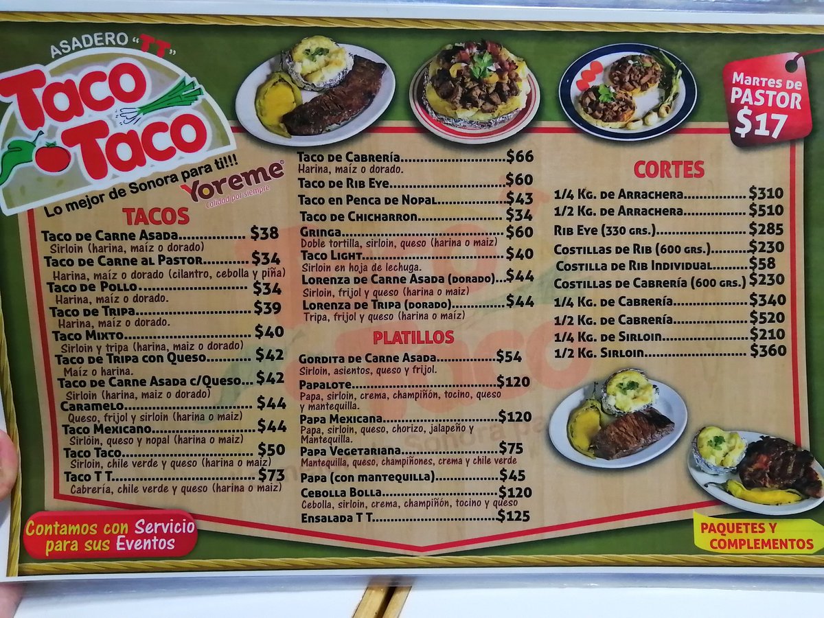 ElCastorViajes's tweet photo. No se ustedes pero aquí en @ocvobregon ya es hora de cenar y llegamos a #TacoTaco @antojivoros #comidamilitar #BuenJueves https://t.co/aHhYs3NAK1