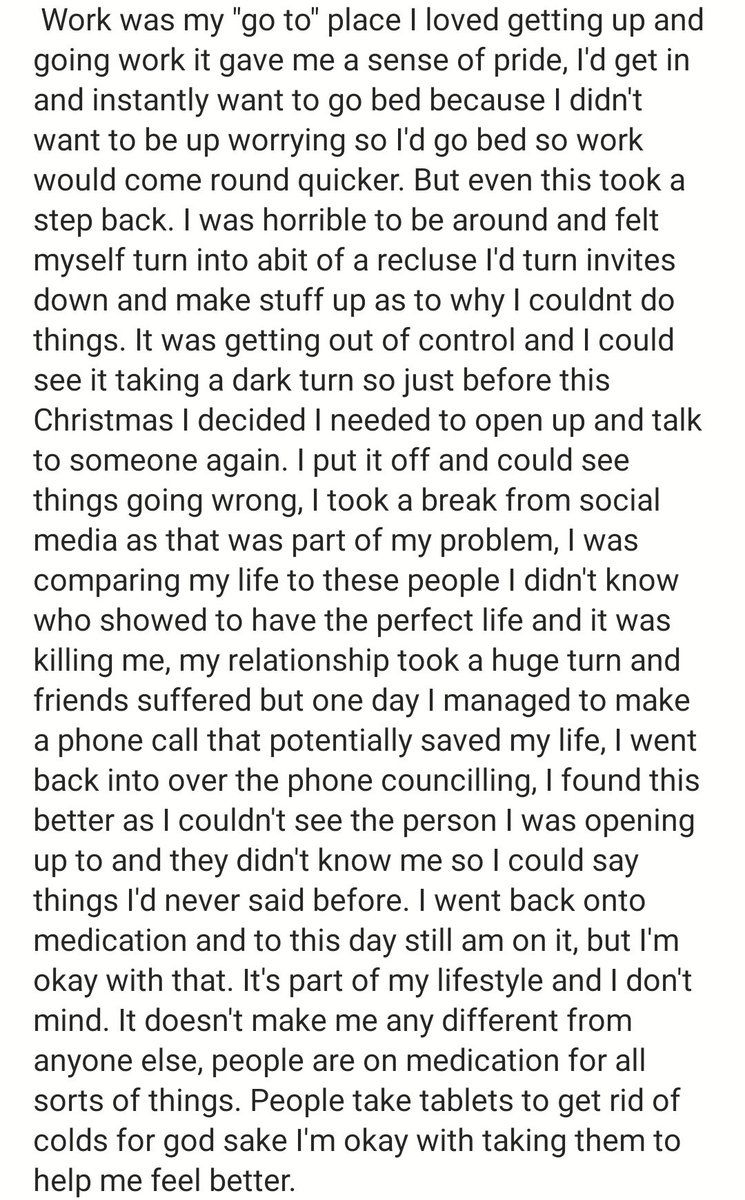 NonLeagueDad's tweet image. My #MentalHealth story ππ
#MentalHealthAwareness