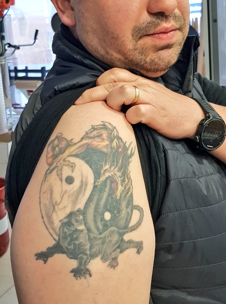 A bit different Ying and Yang