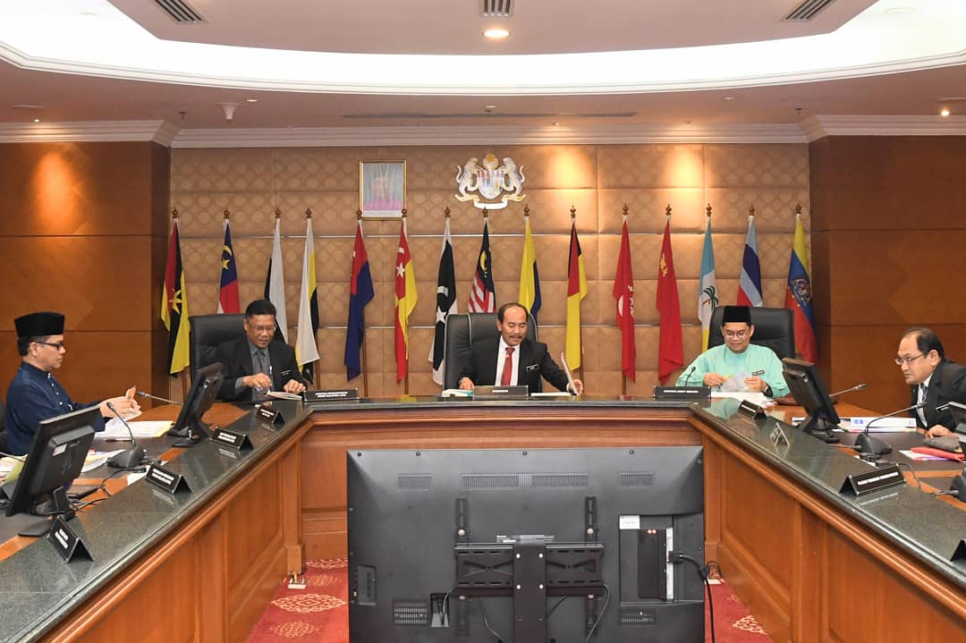 IsmailBakar60's tweet image. Mempengerusikan Mesyuarat Pengurusan Jabatan Perdana Menteri Bilangan 2/2019. #pengurusan #jpm #ksn #drismailbakar