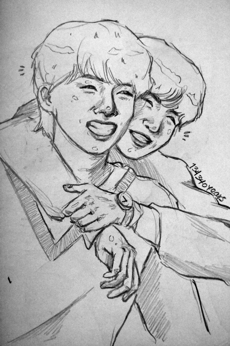 20190516 / day 136taegi has the most dramatic fansite pictures istg but this one was so cute?? i had to do it  #btsfanart  @BTS_twt