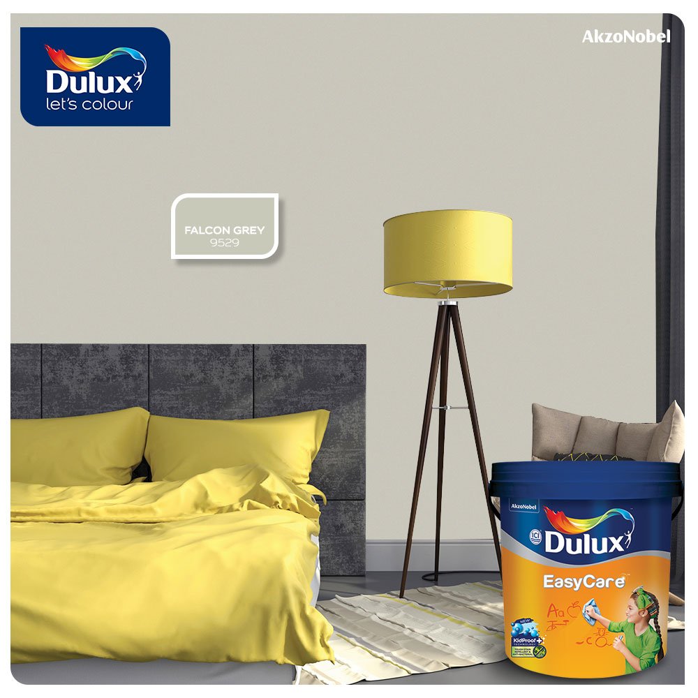 Explore the warmer side of grey with Dulux EasyCare Falcon Grey. Just a touch of yellow can add an instant drama and sophistication.
#Dulux #LetsColour #EasyCare #FalconGrey