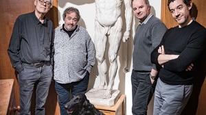centaurclub's tweet photo. #BlakeetMortimer
#LeDernierPharaon
Dans @lesoir, 3eme série d'article de @DanielCouvreur
A t-on le droit d'être moderne avec #BlakeeetMortimer?
Mortimer a cessé d'être un héros à part part entière
#FrancoisSchuiten @thomasgunzig #LaurentDurieux #VanDormael
https://t.co/vo2HtklBwQ https://t.co/JRWQDZ5pFl