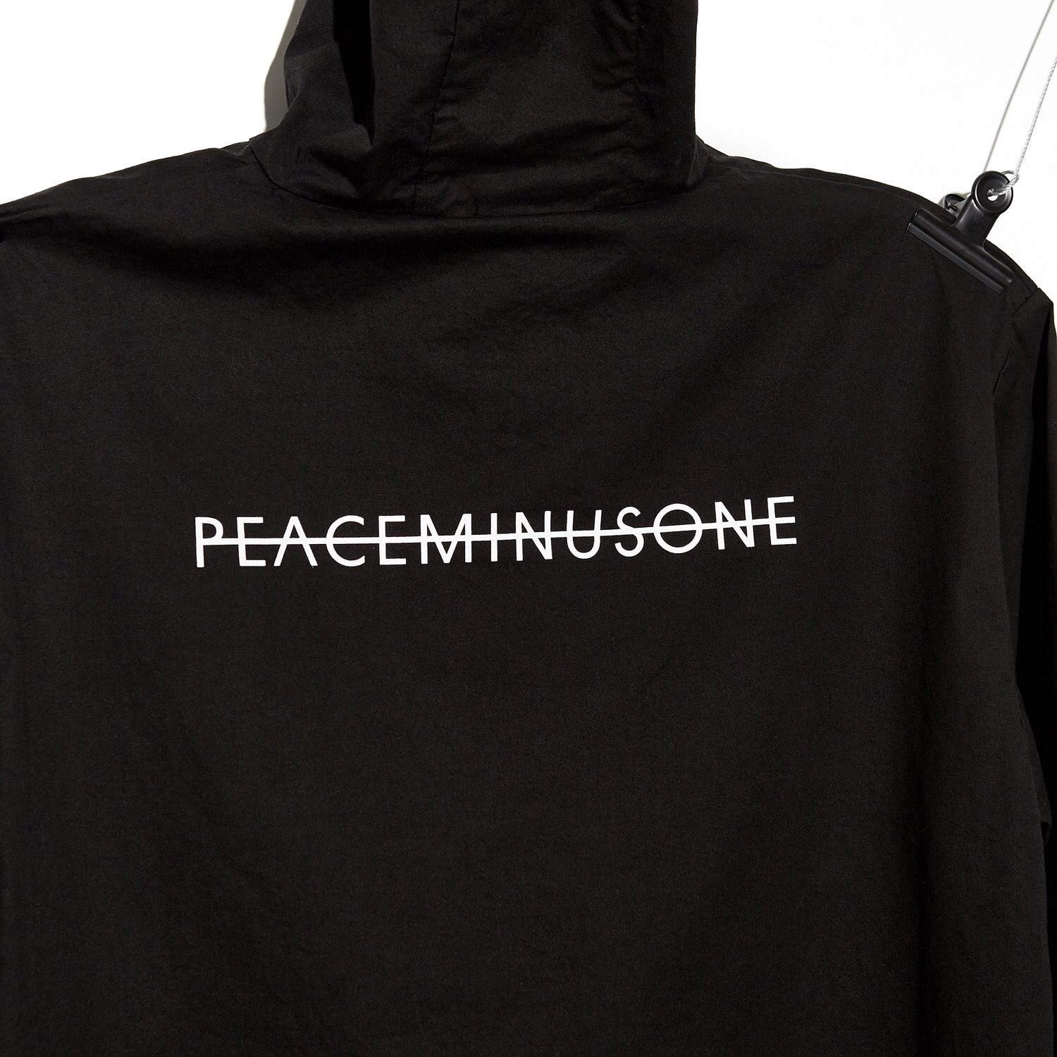 PMO PULLOVER HOODIE #BLACK peaceminusone