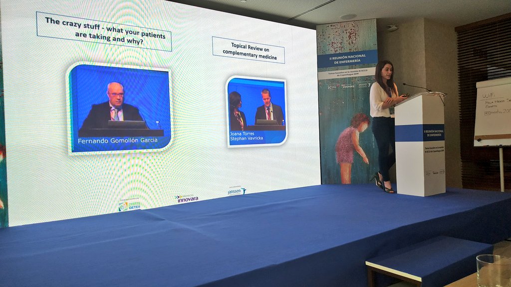enferDianaMG's tweet photo. #lomejordelaNECCO #postNECCO19 Laura Marรญn @missbowel2 #medicinasalternativas y #medicinascomplementarias #MAC Nos ha traรญdo lo mejor de este tema expuesto en la #NECCO2019 trabajo presentado por @fgomollon muy presente durante su exposiciรณn @GETEII @geteccu https://t.co/Hrx7jS3zhN
