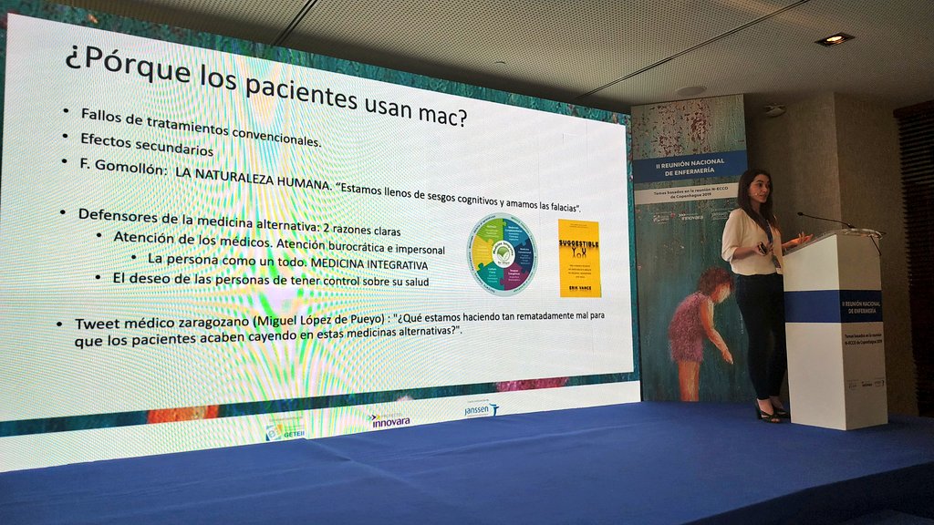 enferDianaMG's tweet photo. #lomejordelaNECCO #postNECCO19 Laura Marรญn @missbowel2 #medicinasalternativas y #medicinascomplementarias #MAC Nos ha traรญdo lo mejor de este tema expuesto en la #NECCO2019 trabajo presentado por @fgomollon muy presente durante su exposiciรณn @GETEII @geteccu https://t.co/Hrx7jS3zhN