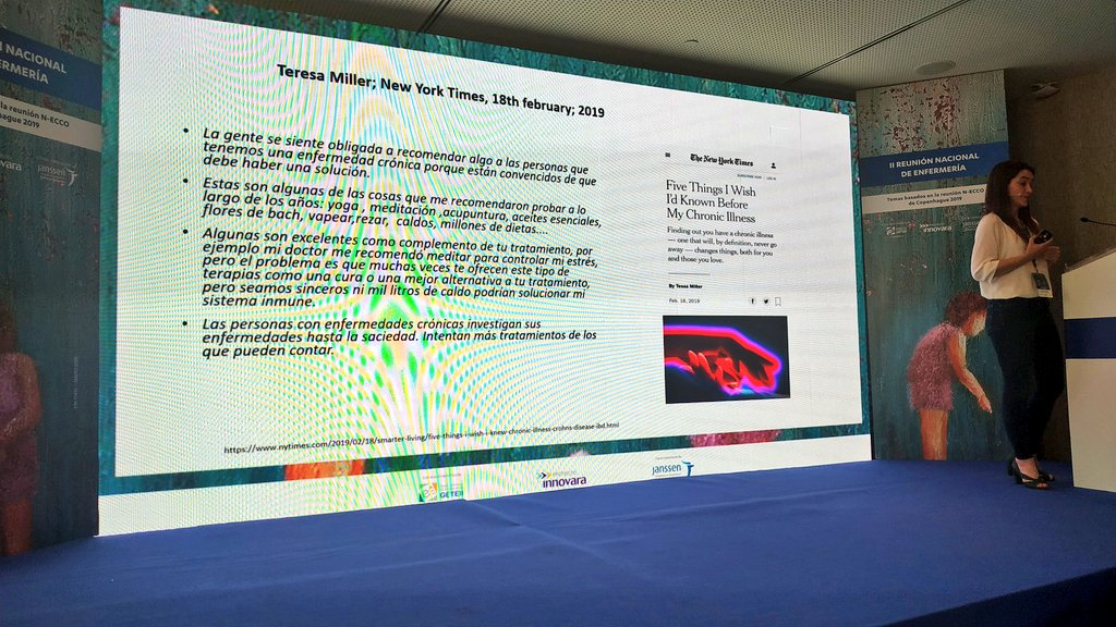 enferDianaMG's tweet photo. #lomejordelaNECCO #postNECCO19 Laura Marรญn @missbowel2 #medicinasalternativas y #medicinascomplementarias #MAC Nos ha traรญdo lo mejor de este tema expuesto en la #NECCO2019 trabajo presentado por @fgomollon muy presente durante su exposiciรณn @GETEII @geteccu https://t.co/Hrx7jS3zhN