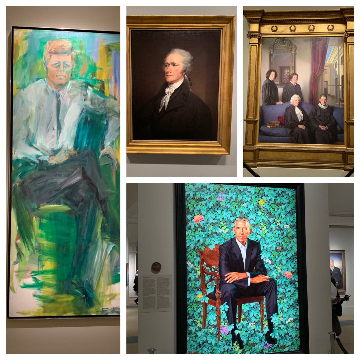 baldheadted's tweet image. After another great day @ipec_org #IPECspring19 I had an awesome chance to see #art! @smithsoniannpg #artyear