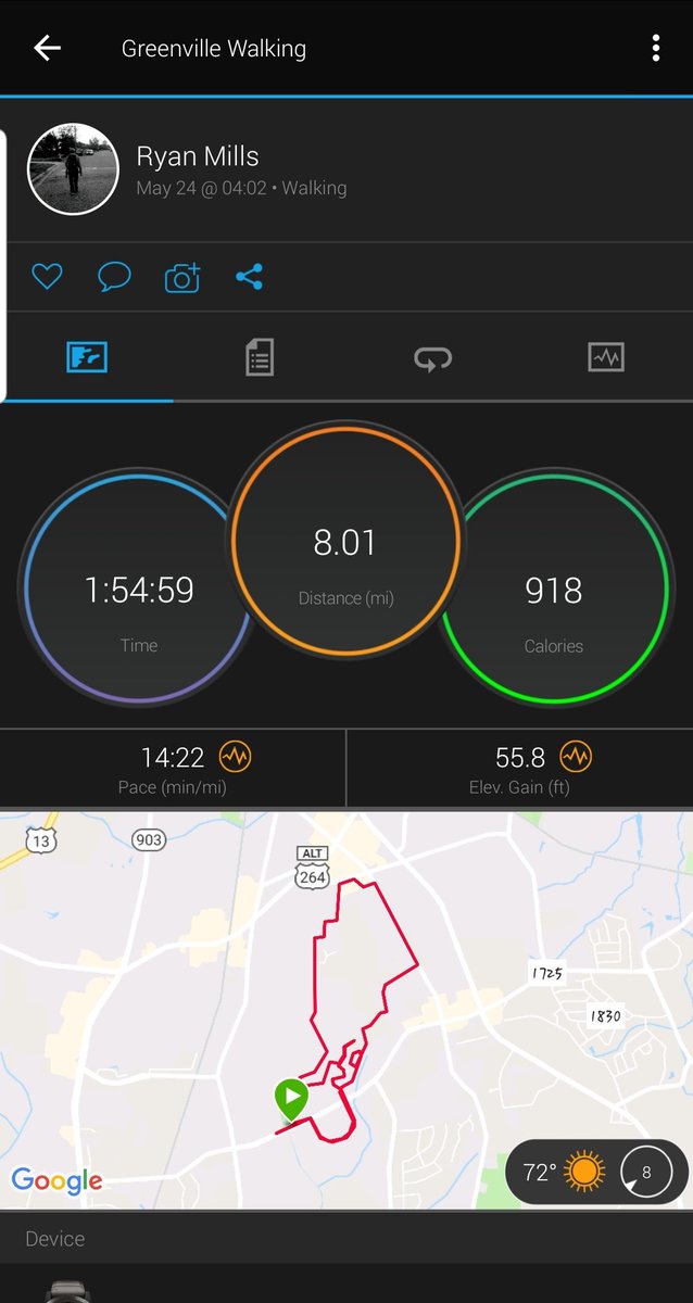 NCDadof2's tweet photo. @F3ENC 3 Studs got after it this morning with a healthy diet of 8 miles. It's amazing what time with your brothers, just walking, can do for your mental fortitude when faced with adversity. #StarCourseTraining #IsweatALOT https://t.co/N2XE6iDAFQ