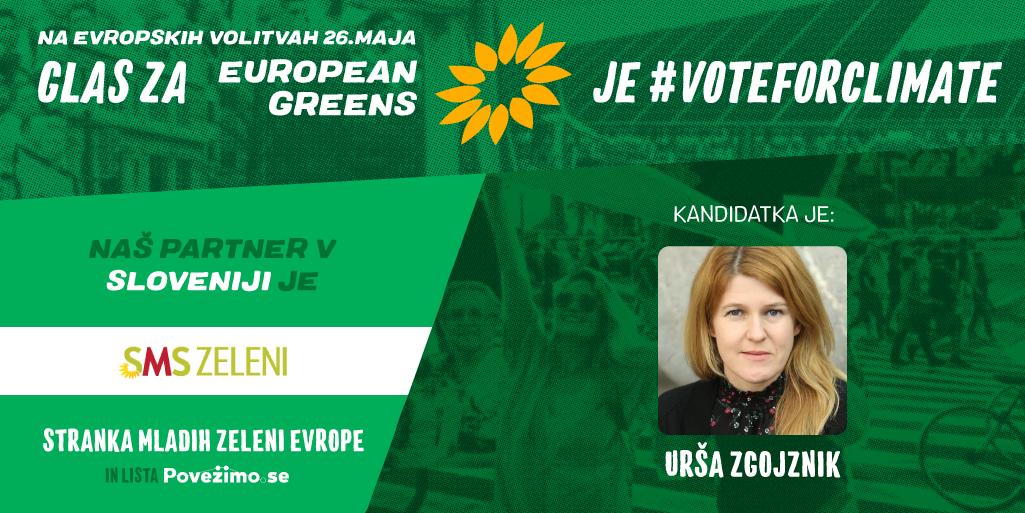 🇪🇺 Tvoj glas bo začrtal prihodnost EU
🌍 Tvoj glas bo postavil ljudi in planet pred dobiček
💚 Tvoj glas pomeni upanje namesto sovraštva

Skupaj z <a href="/povezimo_se/">Povežimo se</a> - ta 3vropa je možna
vote.green/povezimo_se

#EUelections2019
#VoteGreen