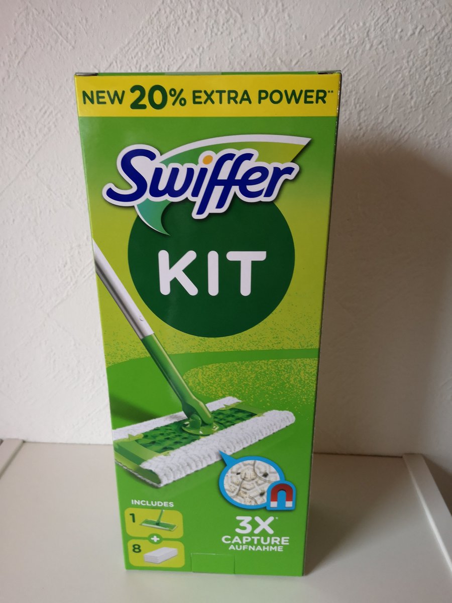 Janina251's tweet photo. (Werbung)

Ich bin mit dem Swiffer Staubmagnet und dem Bodenwischer überzeugt :)

#trnd #swiffer https://t.co/RgOv9zk5m3