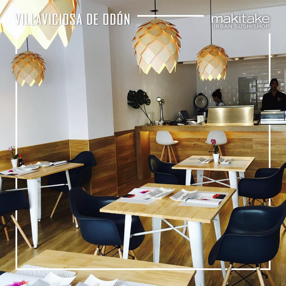 Te proponemos el plan perfecto de finde en #VillaviciosadeOdón: Dar un paseo por el Forestal, tomar algo en la Casa de Godoy y, cómo no, terminar cenando en #Makitake 😉😉😉. #sushi #sushilovers