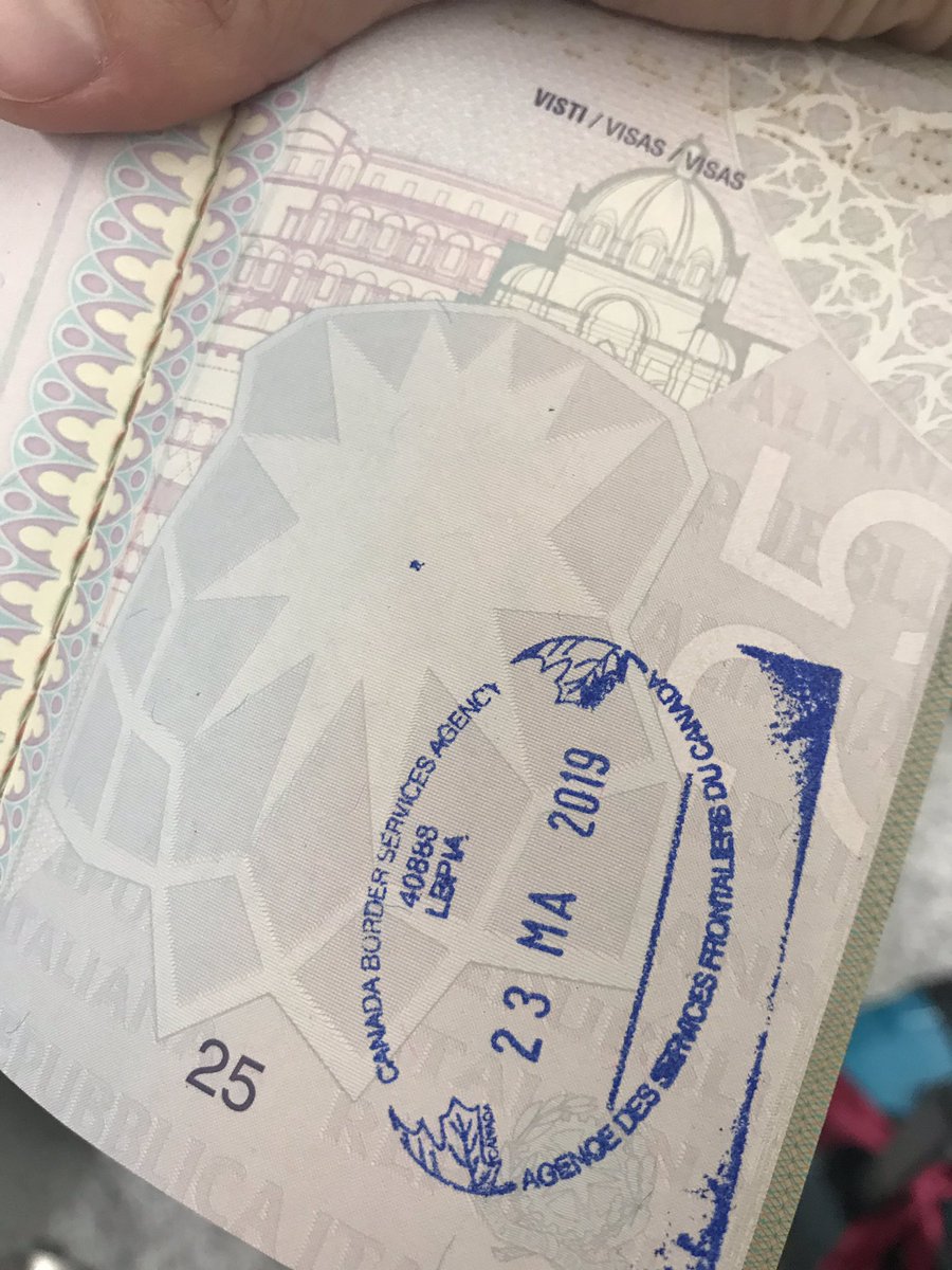 I got a new stamp on my passport!!! #quebeccity #smdv #canada