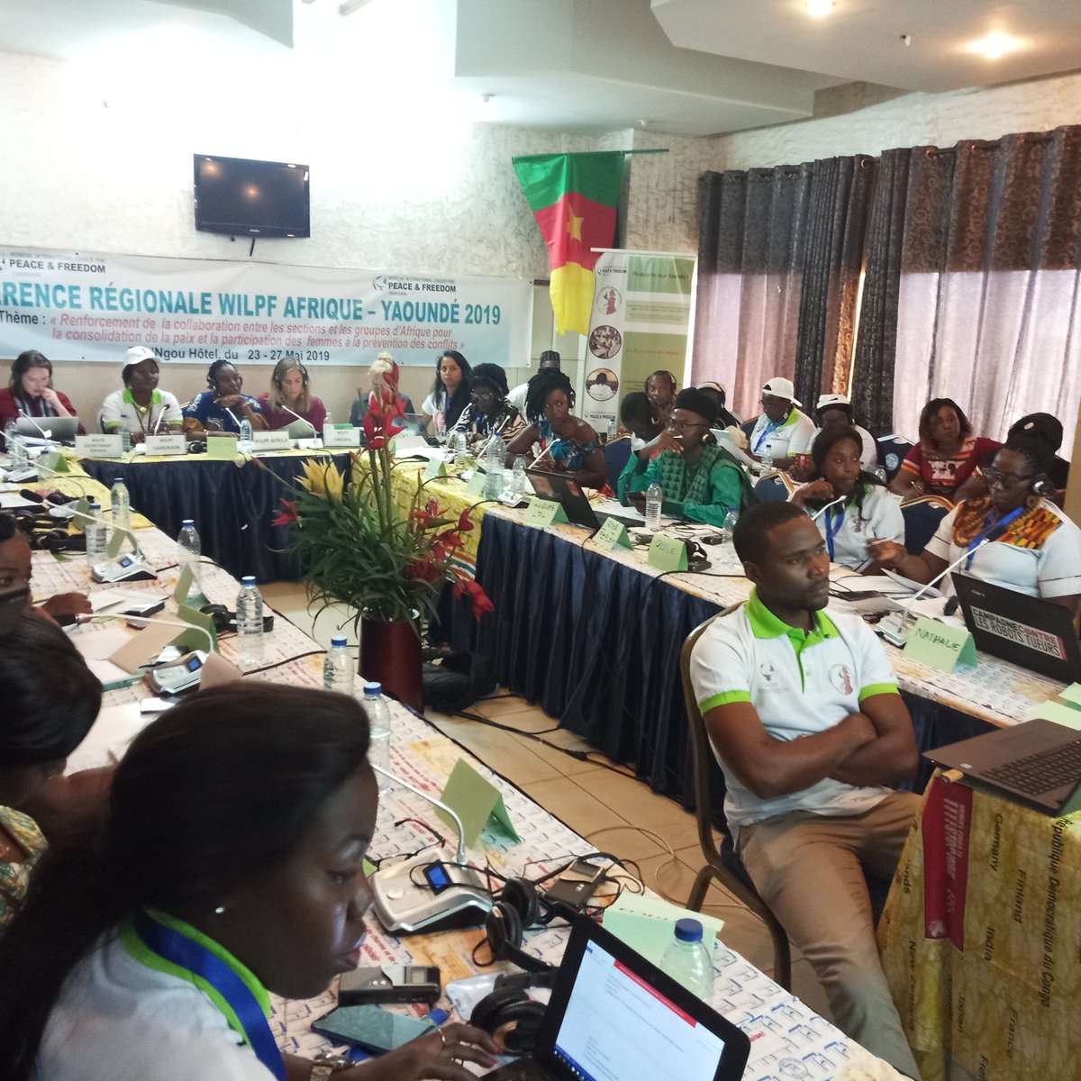 Peace in Our Hands
The Region Conference of Women International League For Peace and Freedom. WILPF Cameroon hosting this great event. #LeaveNoOneBehind
@WILPF @WilpfCameroon @CRbuildpeace @Peace_Women @WILPFNIGERIA @IFFF_WILPF @WilpfAustralia @scottishwilpf @UN_Women @UNDP