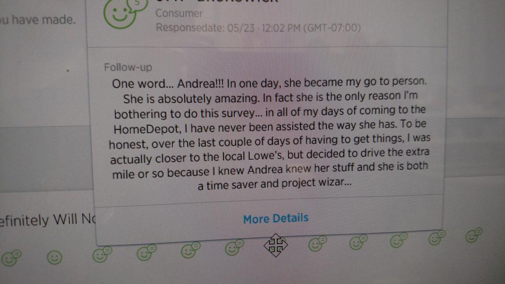 Congrats to Andrea Bennett!!!
