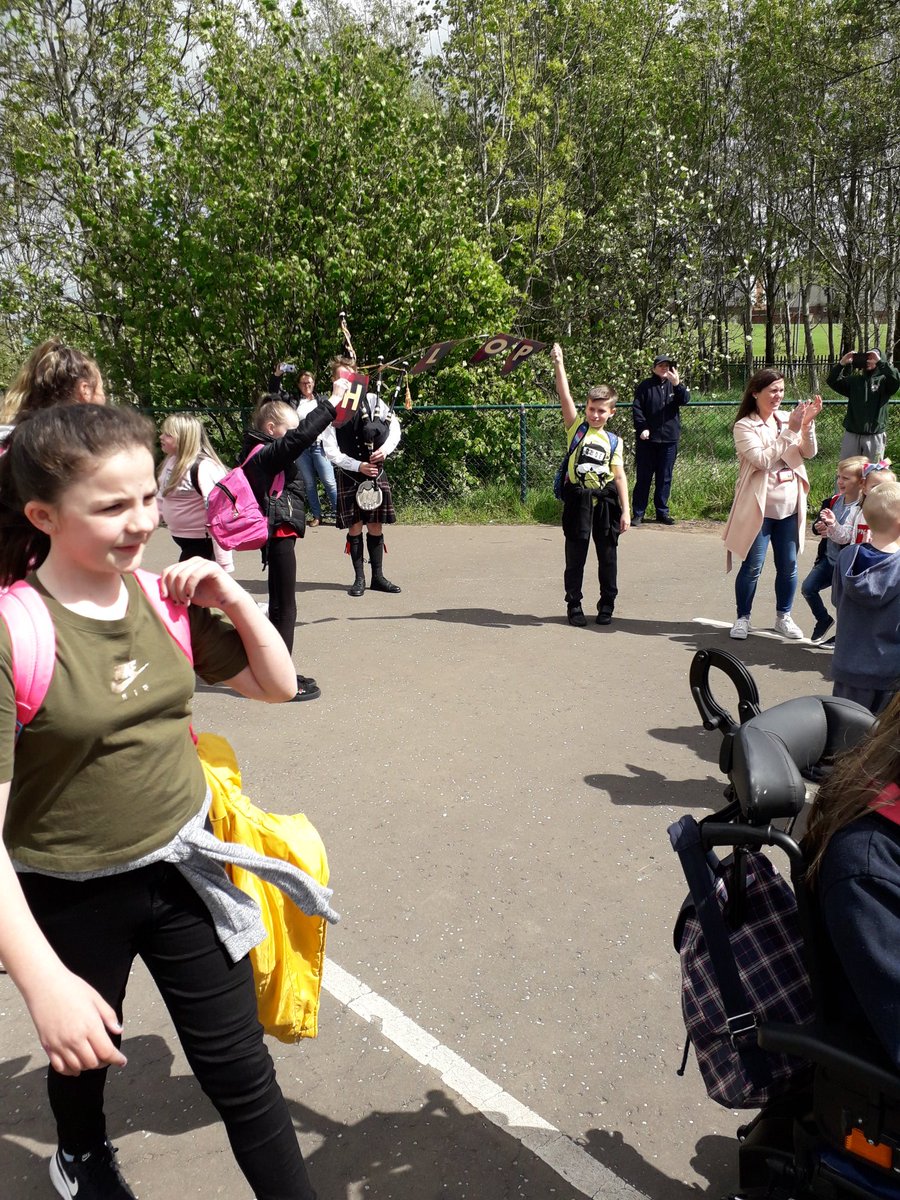 PetersburnPS's tweet photo. A few photos and bits of video from yesterday's leaving procession. https://t.co/8ie8J0Ivux