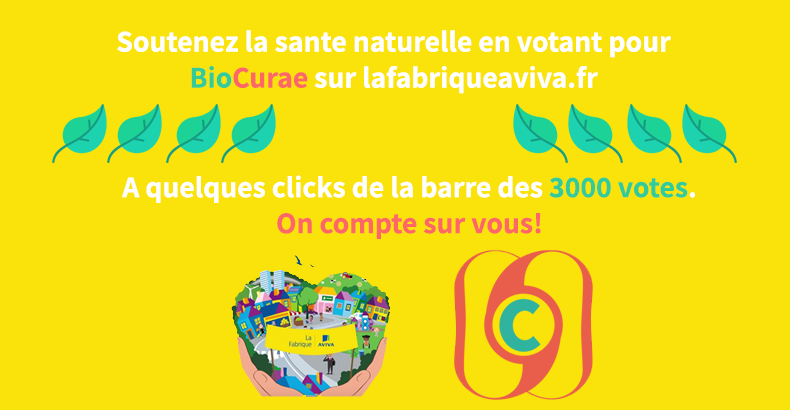 BioCurae's tweet photo. Finissez la semaine en beauté 🤩 en nous donnant un coup de pouce 👍 

Quelques votes avant le prochain pallier: 3000 votes 🎉🥳

Clicker sur le lien, inscrivez vous et attribuer vos voix à BioCurae ✌🏾 https://t.co/8COvcnhOC3

#santenaturelle #lafabriqueaviva #bienetre https://t.co/98o9evZApH