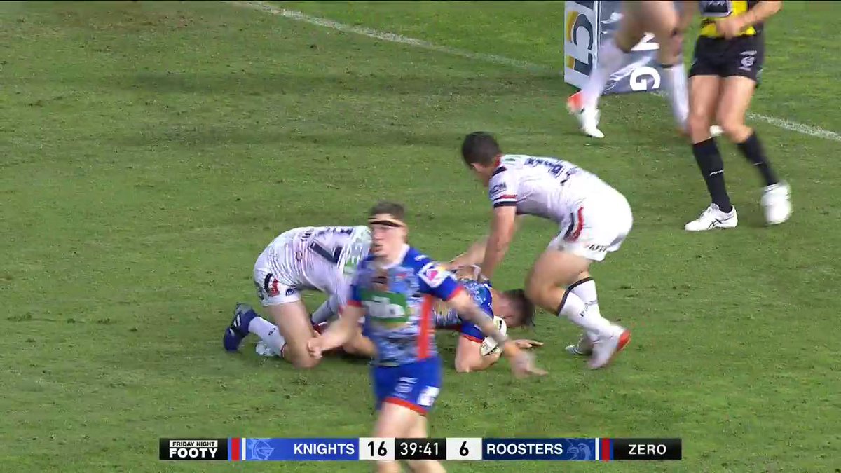 NRL's photo on #NRLKnightsRoosters