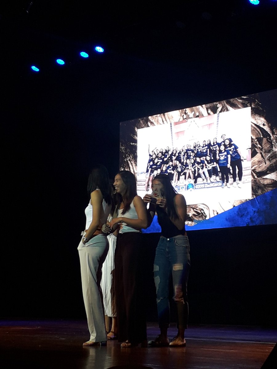 TheGUIDONSports's tweet image. The Women&apos;s Volleyball Team&apos;s nail-biter against FEU in the first of the UAAP Season 81 Women&apos;s Volleyball Tournament is labelled as the Game of the Year. #AthletesNight2019