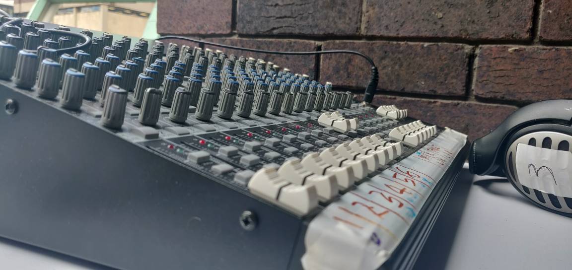 We are outside habita for #localradioday broadcasting live from 12