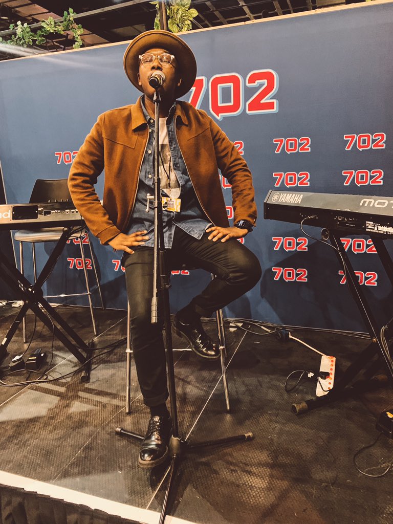 If you’re at #DESIGNjoburg today at the Sandton convention centre come check out my live interview and performance at the @Radio702 stand at 14:30