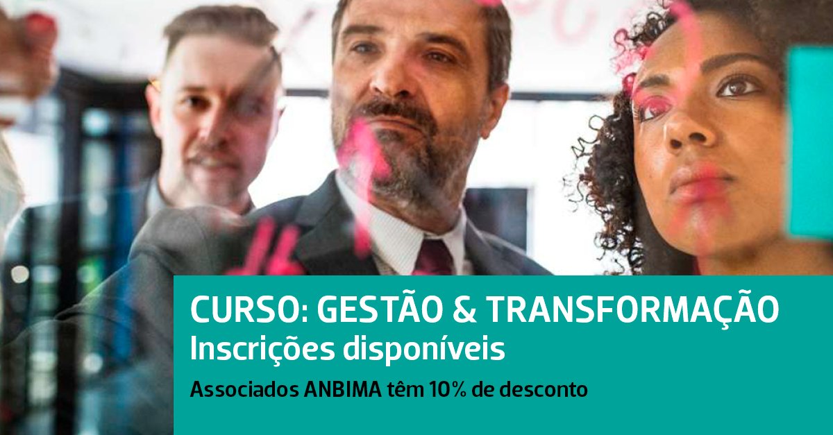 ANBIMA_BR's tweet photo. Associados ANBIMA têm 10% de desconto no curso Gestão & Transformação oferecido pela ABVCAP. Você que tem conhecimento ou experiência em private equity e venture capital não pode perder essa oportunidade https://t.co/dBw0T7HKK7 #ABVCAP #ANBIMA https://t.co/Nm5nQqmoML