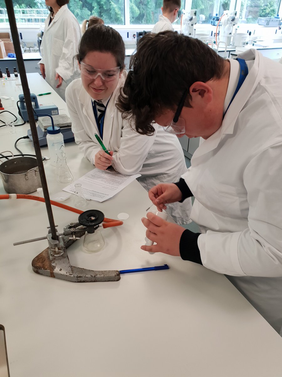 Llanwern_High's tweet photo. Salter's Festival
Year 9 pupils spent the day in the university chemistry labs completing extremely advanced science. Some of the experiments they carried out we don't complete in school until year 12 and some were even first year university level!
What a great experience. https://t.co/Wng1FTBwNO