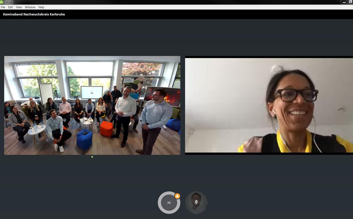 RaimannKathi's tweet photo. Thursday evening at it's best!🔝💯
NWK had their first virtual fireside chat with none other than @janinakugel and @BREUTI - thank you for this opportunity!
Still overwhelmed from their openness to answer all our questions, the inspiration they gave us and they infectious laughs. https://t.co/Me1t0UCA32