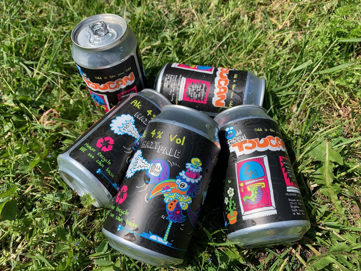 You can grab some of these Odd Brew Co. craft beers (Hazy APA style) from <a href="/Wriggle_Brghtn/">Wriggle Brighton</a> App if you go to: bit.ly/WriggleOdd Limited time #exclusive #offer!! This weekend Only! #specialoffers #lovebeer #Brighton <a href="/brightonfringe/">Brighton Fringe</a> #fringecity #craftbeerlive