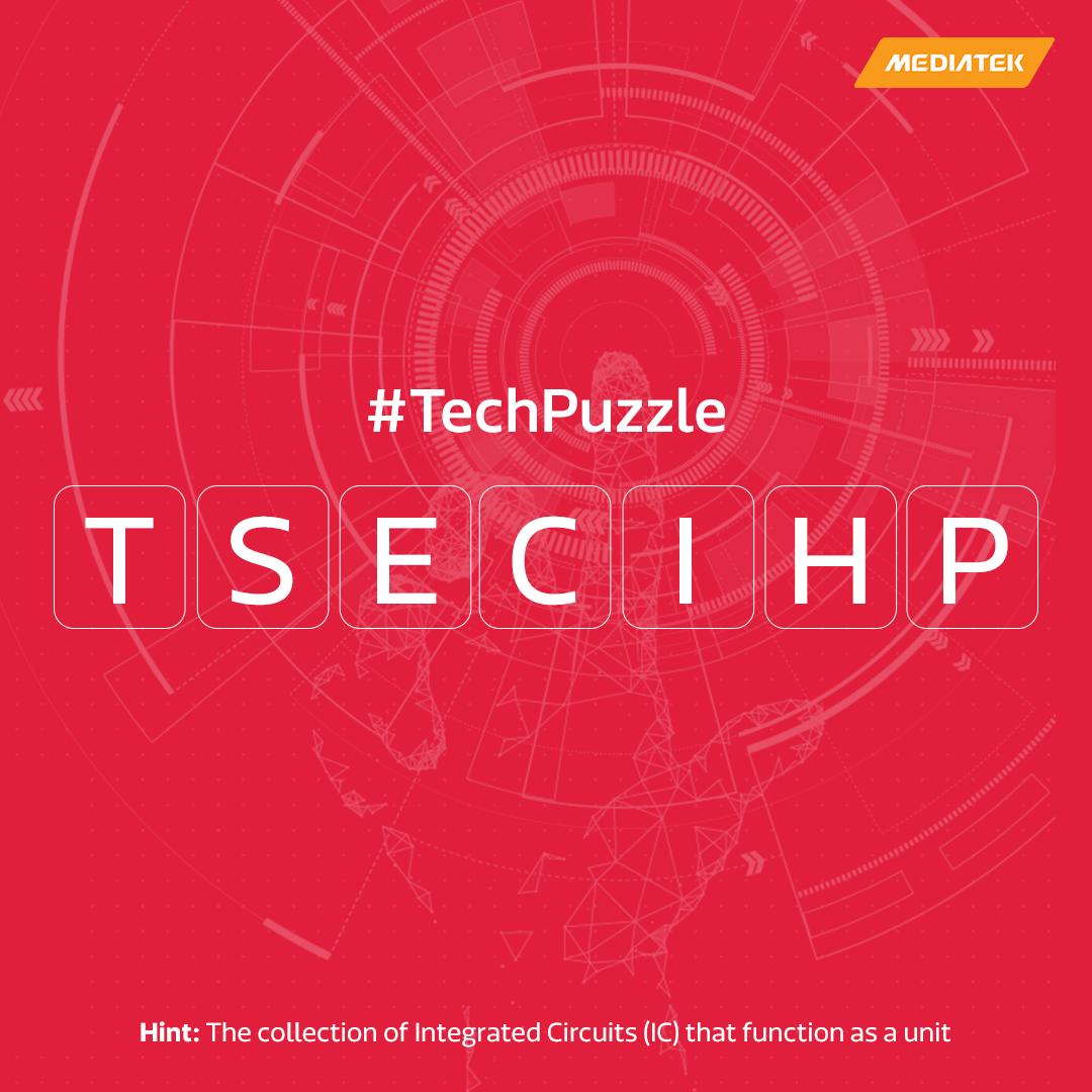 MediaTekIndia's tweet image. Demystify the #TechPuzzle and identify the technology.