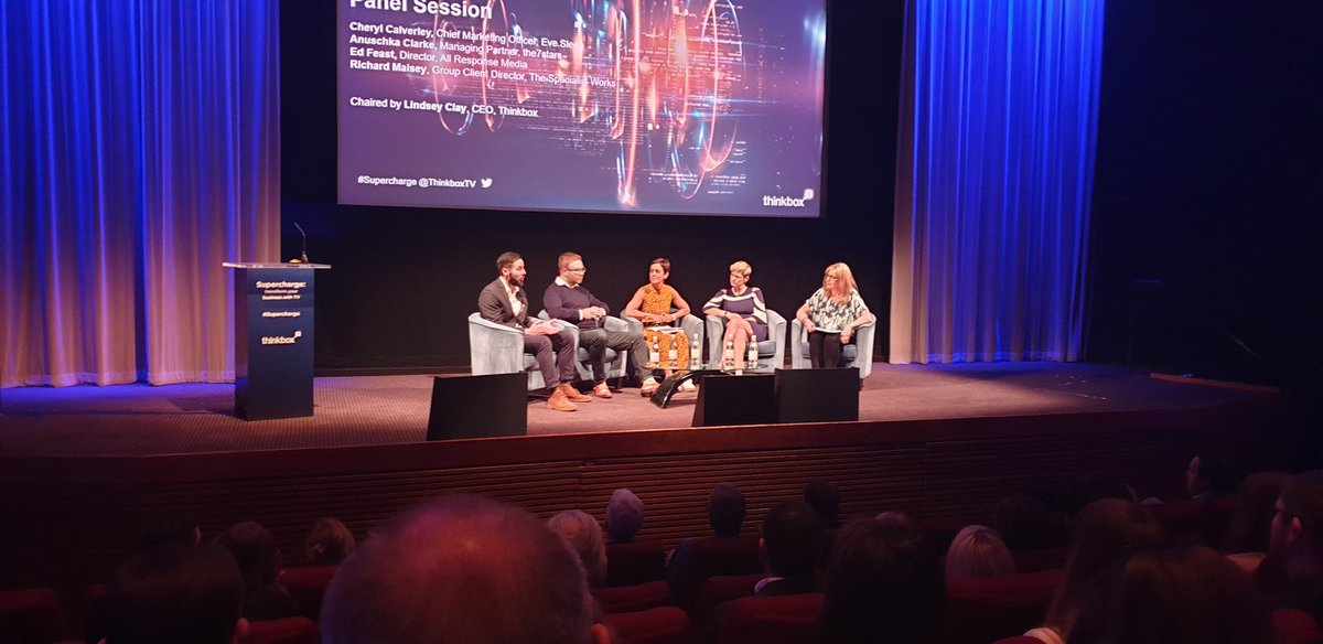 EmmaSmith1193's tweet photo. Thank you to all at @Thinkboxtv. We had a really interesting and insightful day yesterday #supercharge #tvadvertising https://t.co/eUV0y9ENad
