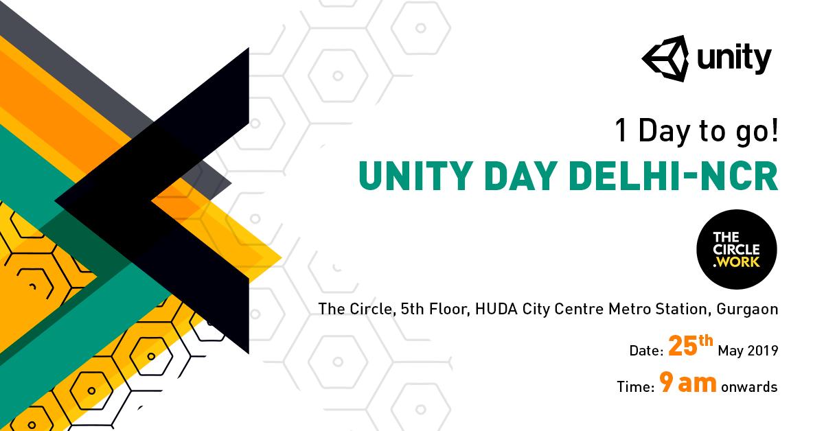 Unity3DIndia's tweet photo. #UnityDayDelhi is just a day away! We hope you guys have booked your spots. Excited to meet all you #GameDevs tomorrow for amazing talks, #MadeWithUnity showcases and #AskTheExpert sessions that are lined up. #UnityDay #Unity3D #StayTuned #IndieDev
https://t.co/G8mcxO5wmE https://t.co/pwlCCiM3rp