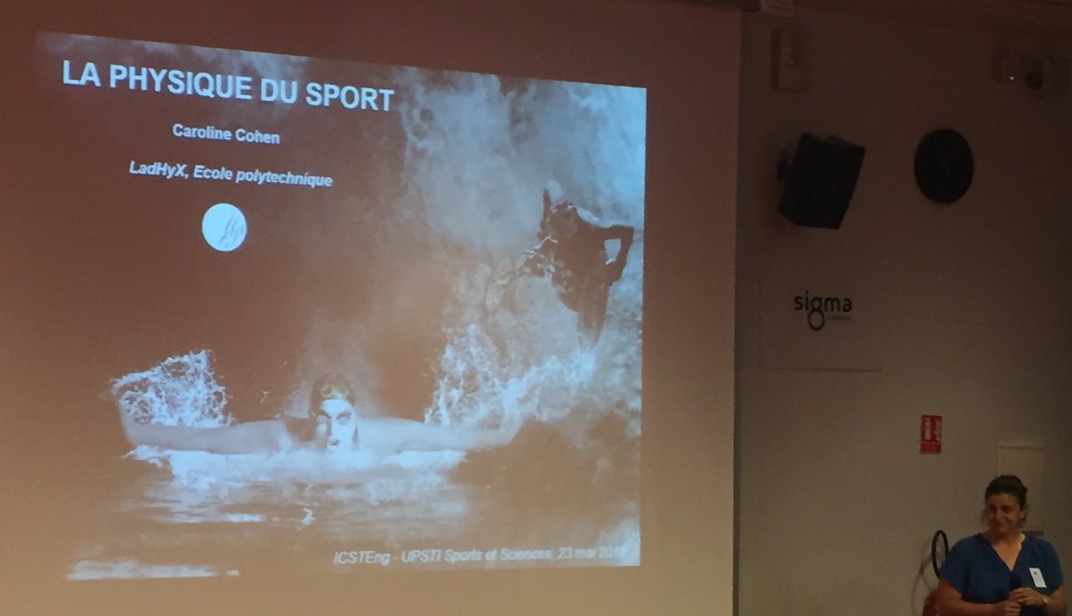 TLevavasseur's tweet photo. Des conférences sur le thème passionnant de la science et du sport le 1er jour de #ICSTENG à @SigmaClermont.
Quand les innovations techno et les analyses biomécaniques sont un des leviers pour améliorer les performances sportives 🏃♂️🚴♂️🏉🏌️♂️🤸♂️⚽️🥇🏆 https://t.co/fPcqBlgeSC
