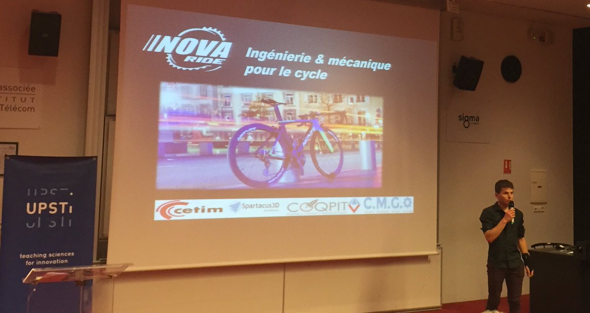 TLevavasseur's tweet photo. Des conférences sur le thème passionnant de la science et du sport le 1er jour de #ICSTENG à @SigmaClermont.
Quand les innovations techno et les analyses biomécaniques sont un des leviers pour améliorer les performances sportives 🏃♂️🚴♂️🏉🏌️♂️🤸♂️⚽️🥇🏆 https://t.co/fPcqBlgeSC