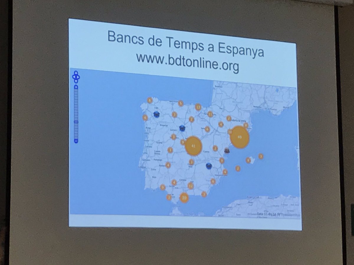 carme1848's tweet photo. Avui sessió sobre Banc del Temps a @salutpublicabcn Estem intentant implantar a #ASPB https://t.co/TEBOv830ZN