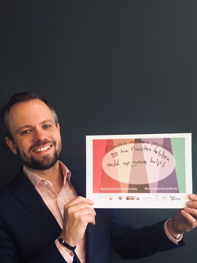 Mensen met psychotische klachten en hun naasten hebben recht op goede hulp! #psychoseawarenessday #erismeerdanjedenkt #zinnigezorgpsychose
