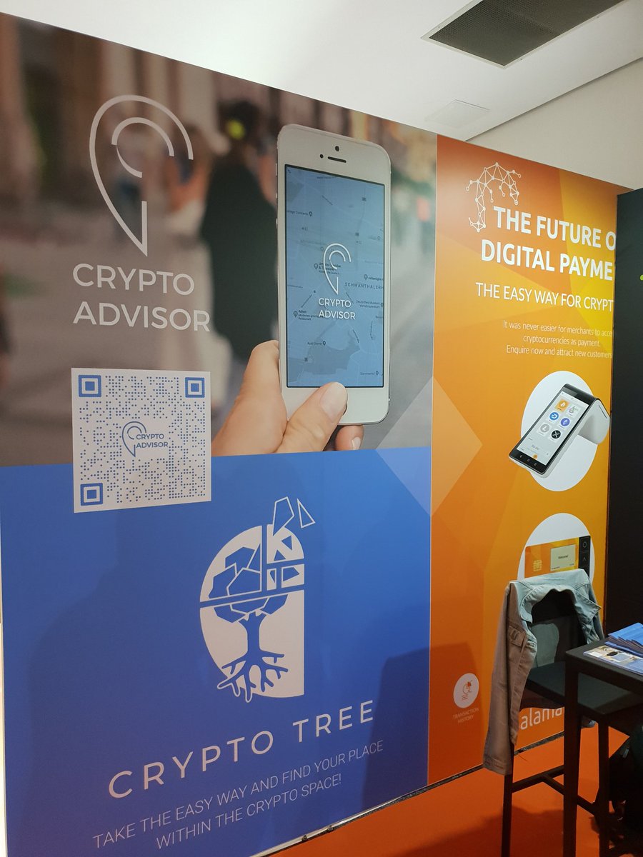 cryptotreeinfo's tweet photo. 🌟MEET US @BlockchainMT🌟
Would you like to know more about our #cryptoadvisorapp? Then meet us at @salamantex stand at the summit in #Malta today! 😀😀
#AIBCsummit
#youcancrypto
#yourplacewithinthecryptospace
#cryptotreeinfo https://t.co/LhwtW2GBG4