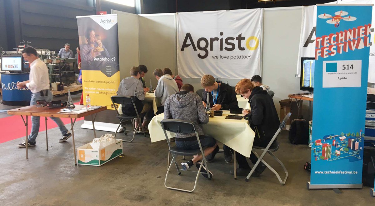 Agristo NV (@agristonv) on Twitter photo Gisteren was Agristo te gast op het <a href="/Techniekfestiv1/">Techniekfestival</a>. Via een leuke Lego workshop ontdekken de leerlingen het nut van een goede werkvoorbereiding. 👍 Gisteren was Agristo te gast op het <a href="/Techniekfestiv1/">Techniekfestival</a>. Via een leuke Lego workshop ontdekken de leerlingen het nut van een goede werkvoorbereiding. 👍